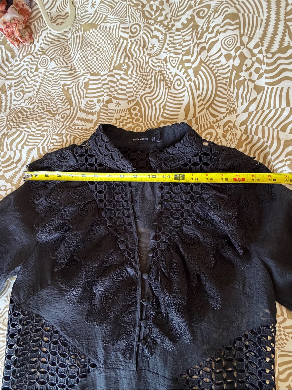SALE! Lydia Millen × Karen Millen Broderie Detail
ruffle dress - Picture 13 of 16